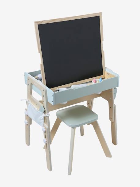 Tableau 5 en 1 en bois FSC® blanc 5 - vertbaudet enfant 