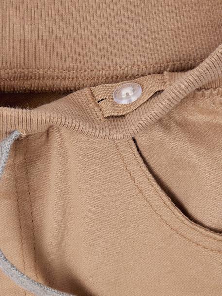 Pantalon garçon jogger facile à enfiler bleu grisé+caramel+kaki 12 - vertbaudet enfant 