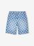 Bermuda motif damier forme loose denim bleached 6 - vertbaudet enfant 