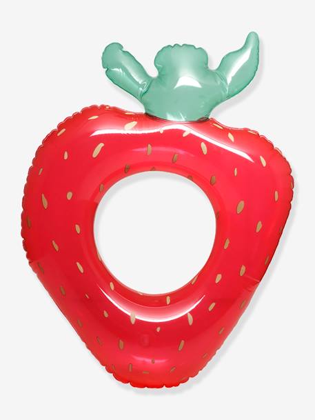 Bouée de plage Fraise rouge 1 - vertbaudet enfant 