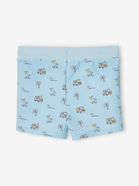 Boxer de bain « Surf » garçon Bleu ciel imprimé 3 - vertbaudet enfant 