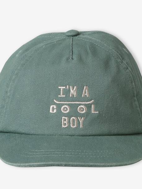 Casquette « Cool boy » garçon lichen 3 - vertbaudet enfant 