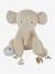 Grande peluche éléphant d'activités BABYLON beige 9 - vertbaudet enfant 