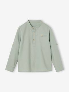 -Chemise col Mao personnalisable