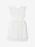 Robe de cérémonie en tulle fille blanc 1 - vertbaudet enfant 