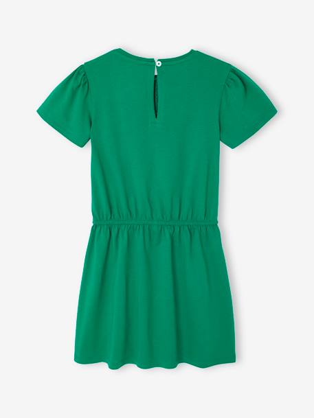 Robe détail en macramé fille rose+vert 6 - vertbaudet enfant 