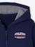 Sweat garçon zippé à capuche sport marine+rouge 3 - vertbaudet enfant 