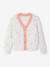 Gilet col V maille fantaisie fille multicolore 1 - vertbaudet enfant 