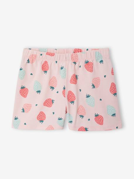 Pyjama Short Fille Vertbaudet - Lot De 2, 100% Coton, Taille 14 Ans