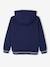 Sweat garçon zippé à capuche sport marine+rouge 2 - vertbaudet enfant 