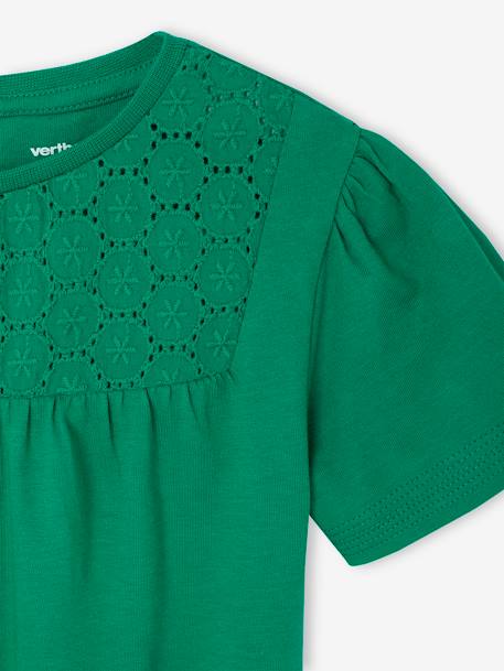 Robe détail en macramé fille rose+vert 7 - vertbaudet enfant 