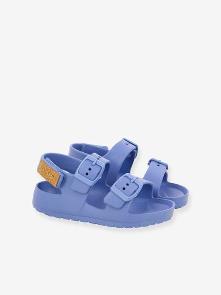 Sandales enfant Surfy Buckles bleu+rose 1 - vertbaudet enfant 