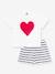 Pyjama short enfant imprimé coeur marine 1 - vertbaudet enfant 