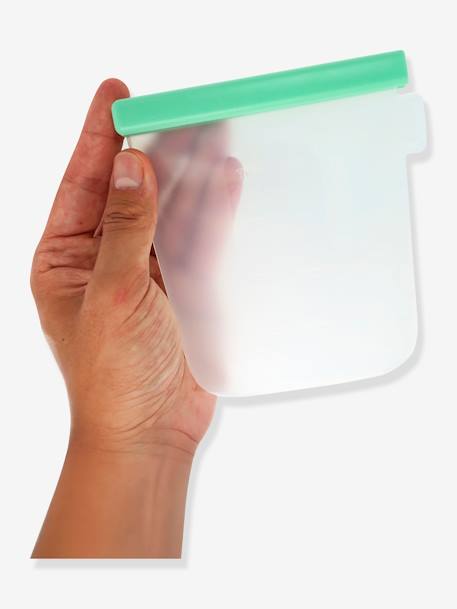 Sachets de conservation réutilisable transparent 2 - vertbaudet enfant 