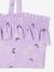 Maillot de bain fille 2 pièces haut smocké et volanté bas volanté lilas imprimé 3 - vertbaudet enfant 