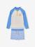 Ensemble de bain garçon T-shirt anti-UV + shorty Ecru/bleu 2 - vertbaudet enfant 