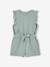 Combishort fille gaze de coton à volants écru+vert sauge 5 - vertbaudet enfant 
