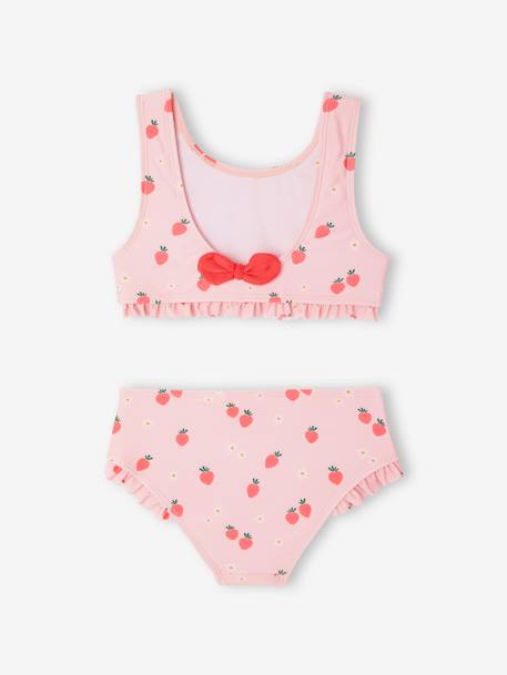 Maillot de bain 2 pièces fille rose 2 - vertbaudet enfant 
