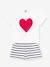 Pyjama short enfant imprimé coeur marine 2 - vertbaudet enfant 