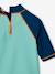 Ensemble de bain garçon T-shirt anti-UV + short bleu turquoise/pétrole 7 - vertbaudet enfant 
