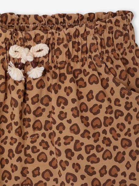 Short Volants Fille VERTBAUDET - Coton Élégant Été Avec Noeud Fantaisie
