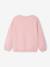 Sweat SMILEYWORLD Fille rose pâle 2 - vertbaudet enfant 