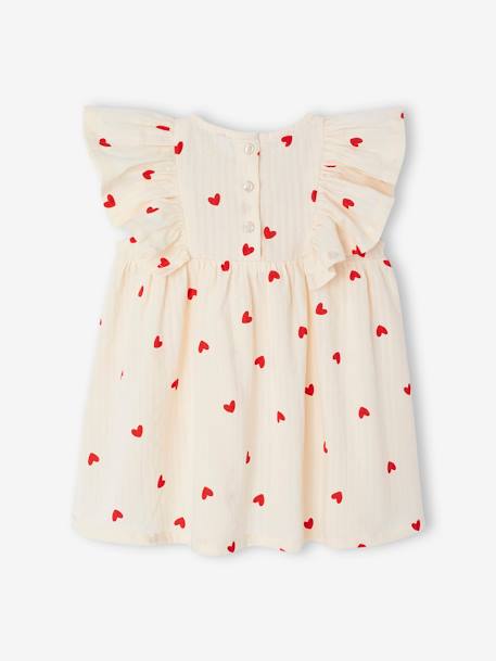 Robe bébé en seersucker carreaux vert+vanille 8 - vertbaudet enfant 