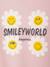 Sweat SMILEYWORLD Fille rose pâle 3 - vertbaudet enfant 