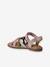 Sandales scratchées cuir enfant collection maternelle multicolore 3 - vertbaudet enfant 