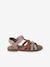 Sandales scratchées cuir enfant collection maternelle multicolore 2 - vertbaudet enfant 