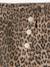 Jupe short asymétrique motif léopard fille beige 4 - vertbaudet enfant 