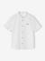 Chemise en lin col Mao garçon blanc+vert sauge 9 - vertbaudet enfant 