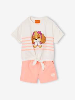 -Ensemble t-shirt noué + short Pat Patrouille Stella