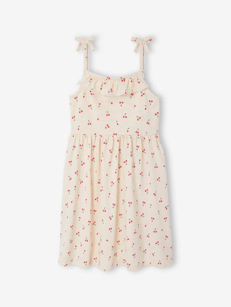 Lot de 2 robes fille à bretelles marine+vert sauge 6 - vertbaudet enfant 