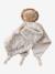 Doudou personnalisable en gaze de coton + hochet et valisette BABYLON vert 5 - vertbaudet enfant 
