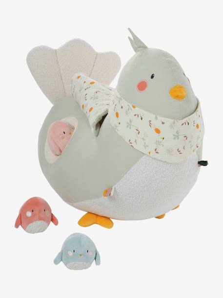 Grande peluche d'activités oiseau SAVANIA vert 7 - vertbaudet enfant 