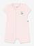 Combinaison courte bébé col Claudine blush 1 - vertbaudet enfant 