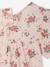 T-shirt fleuri bébé en coton bio rose pâle 3 - vertbaudet enfant 