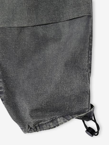 Pantalon garçon large effet délavé anthracite 5 - vertbaudet enfant 