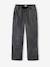 Pantalon garçon large effet délavé anthracite 8 - vertbaudet enfant 