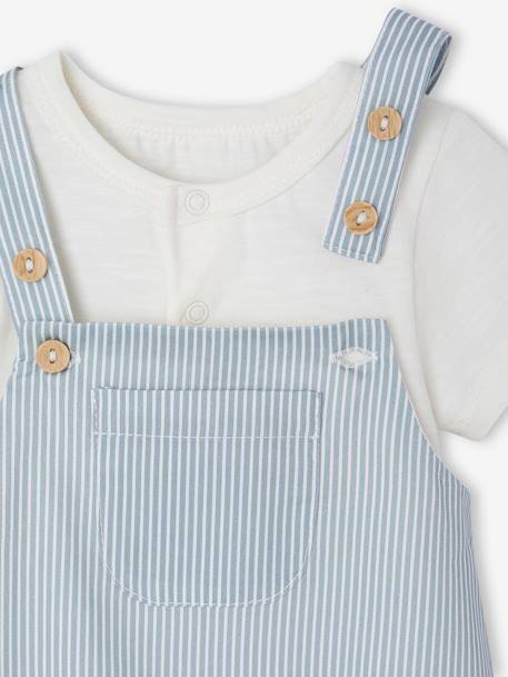 Ensemble naissance barboteuse, body et foulard écru 6 - vertbaudet enfant 