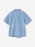 Chemise denim léger manches courtes garçon denim bleached 3 - vertbaudet enfant 