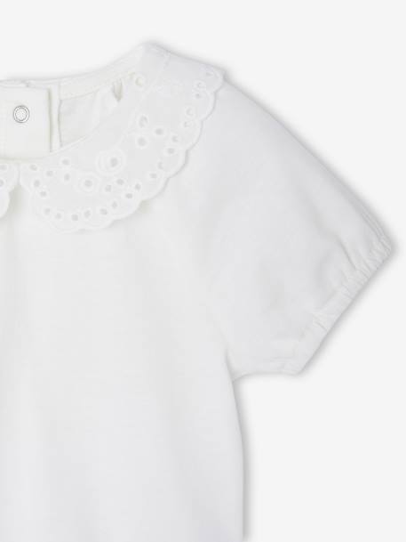 Ensemble bébé fille cérémonie T-shirt et jupon en tulle vert sauge 6 - vertbaudet enfant 