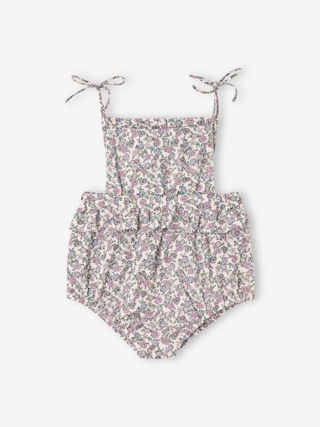 Combishort naissance imprimé écru 2 - vertbaudet enfant 