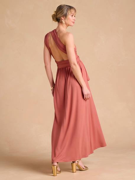 1 robe longue, 7 looks Fantastic Dress vieux rose 4 - vertbaudet enfant 
