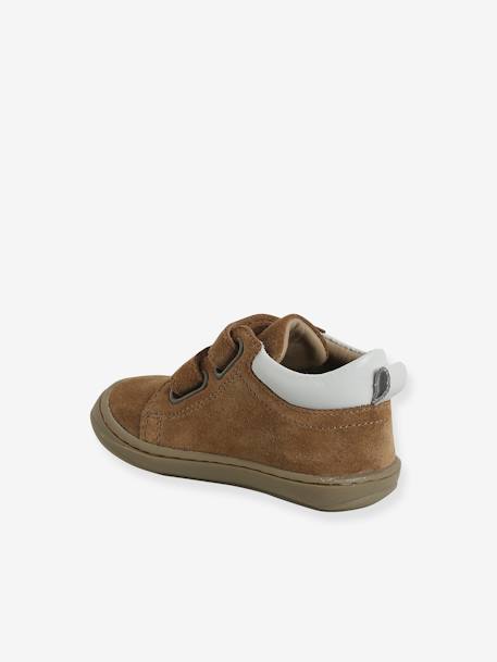 Chaussures premiers pas bébé velcro beige+bleu+bleu électrique+chocolat+lot beige+lot marron+lot vert+marron+ocre+vert+vert sauge 44 - vertbaudet enfant 