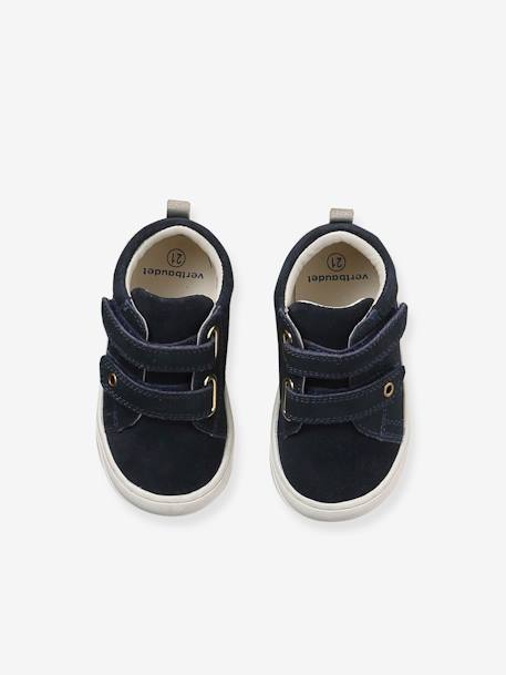 Chaussures premiers pas bébé velcro beige imprimé+bleu imprimé+bois de rose+bronze+lot rose+mauve+or+rose+rose imprimé+rose poudré+turquoise+vert imprimé 11 - vertbaudet enfant 