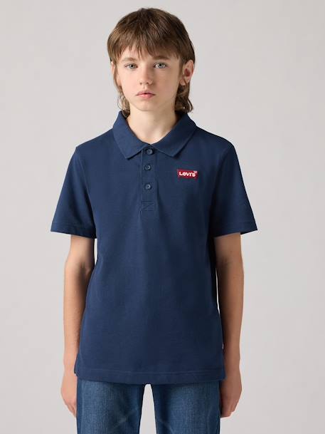 Polo LEVI'S garçon manches courtes blanc+marine 11 - vertbaudet enfant 