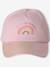 Casquette « Arc-en-ciel » fille rose pâle 3 - vertbaudet enfant 