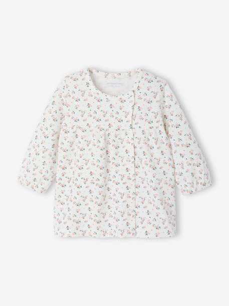 Ensemble bébé naissance 3 pièces robe legging et bandeau nude imprimé 3 - vertbaudet enfant 